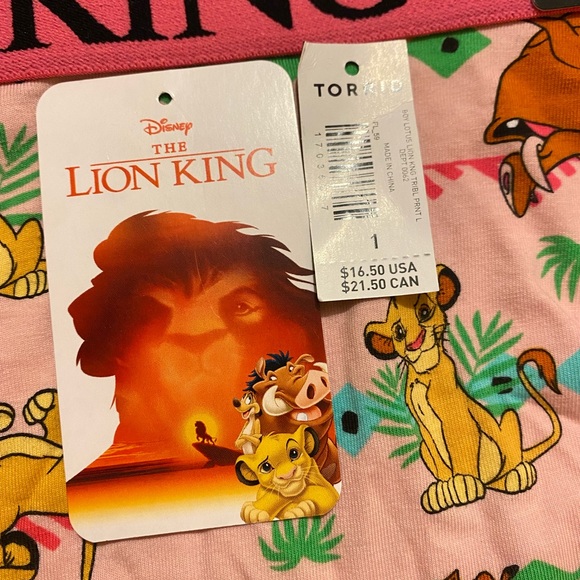 Torrid Lion King Boy Shorts - Picture 4 of 5